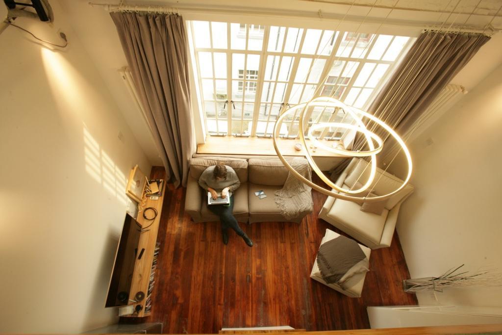 Apartmán Fx78 Loft & Terrace Šanghaj Exteriér fotografie