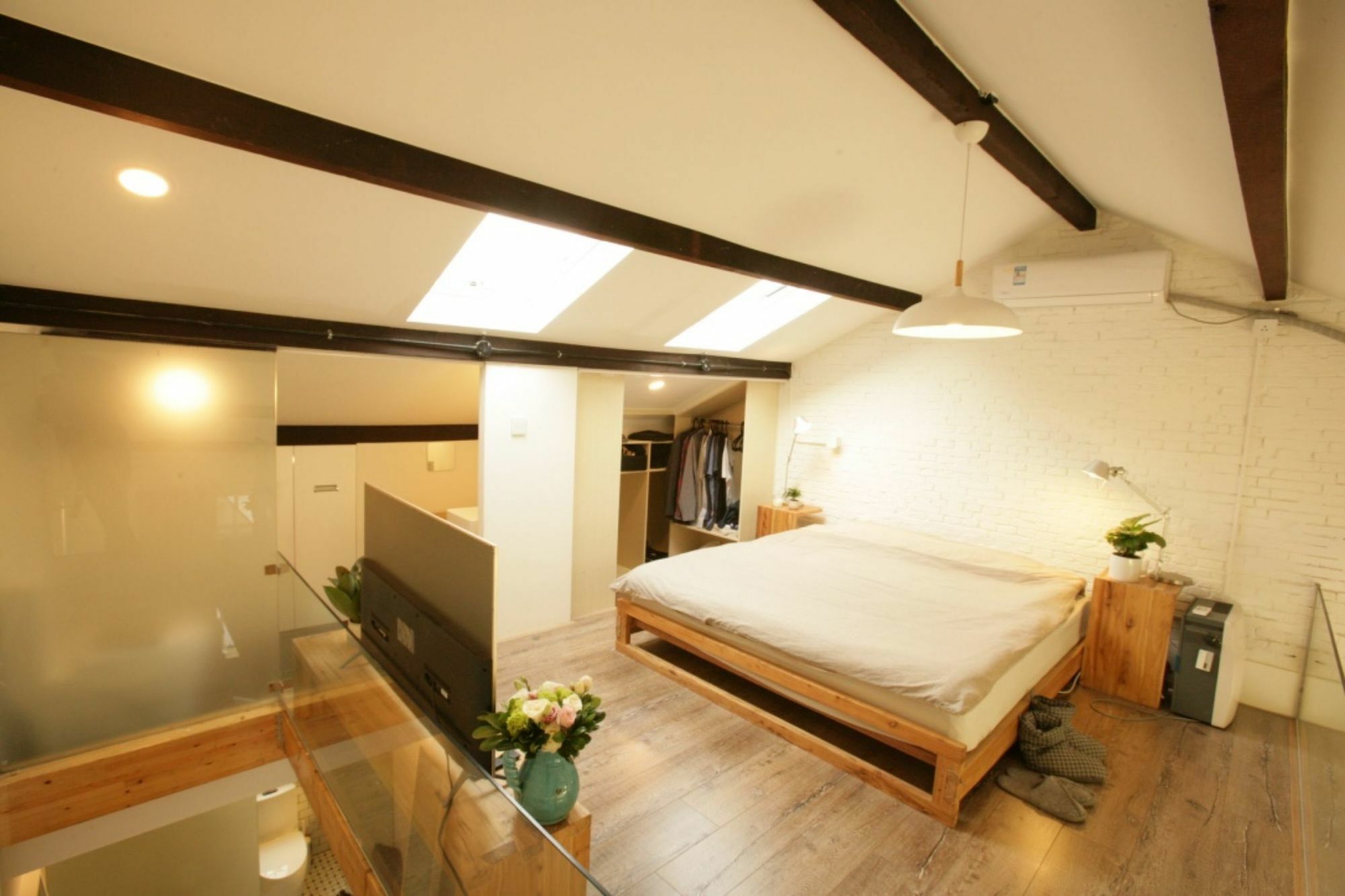 Apartmán Fx78 Loft & Terrace Šanghaj Exteriér fotografie