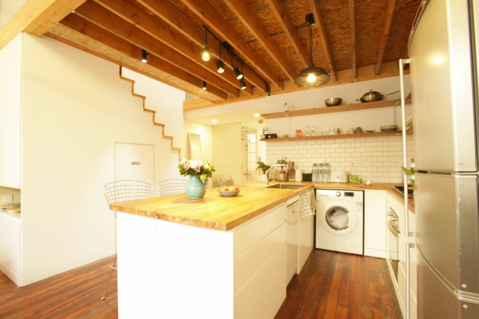 Apartmán Fx78 Loft & Terrace Šanghaj Exteriér fotografie