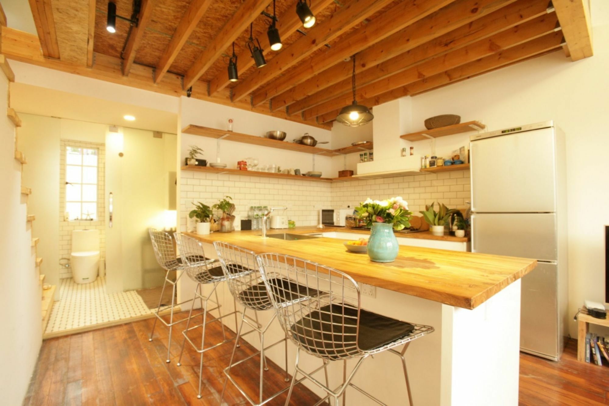 Apartmán Fx78 Loft & Terrace Šanghaj Exteriér fotografie