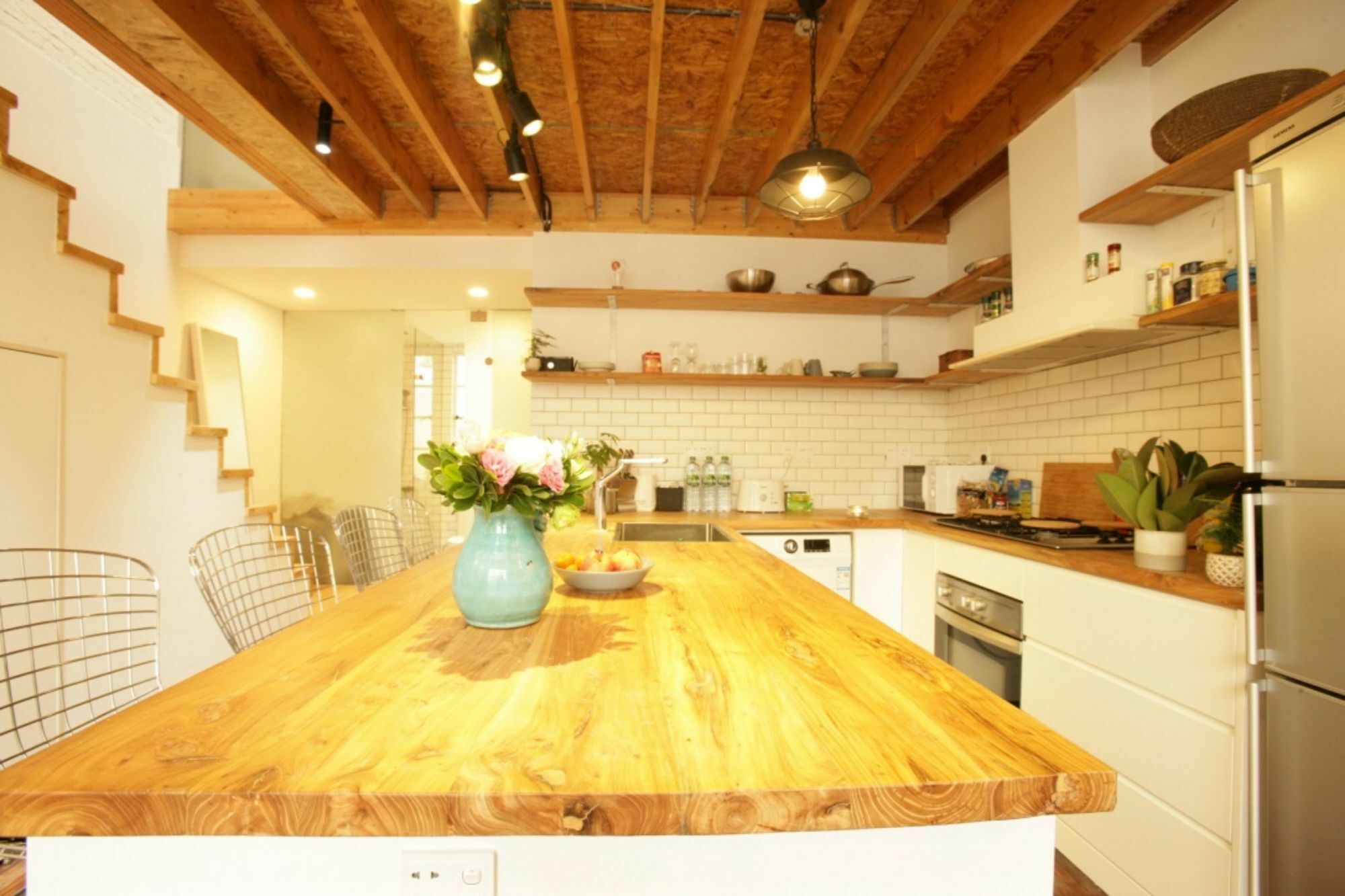 Apartmán Fx78 Loft & Terrace Šanghaj Exteriér fotografie